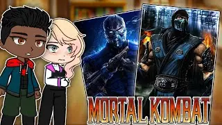 Spider-Verse React To Sub-Zero | Mortal Kombat | Gacha react