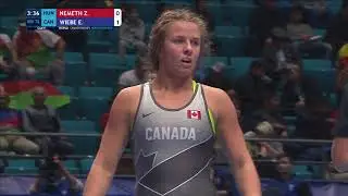 Qual. WW - 76 kg: Z. NEMETH (HUN) v. E. WIEBE (CAN)