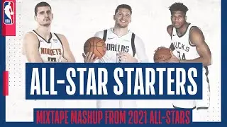 ⭐ ALL-STAR STARTER MIXTAPE MASHUP | Mega moments and highlights from 2021 All Stars!