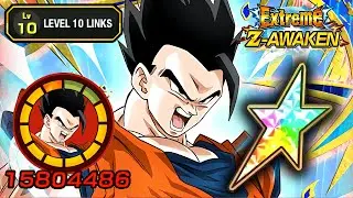 100% EZA STR ULTIMATE GOHAN LEVEL 10 LINKS + STICKER EFFECT! Dragon Ball Z Dokkan Battle