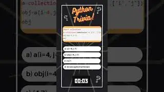 Python Trivia   Tuple 26 #coding #python #techcommunity #shorts #trending #viral #datascience