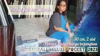 Central deluxe pocket pelopor Spring Bed pocket terjangkau ( new 2023 q4)