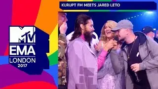 Jared Leto Meets Kurupt FM | MTV EMAs 2017 | MTV Music