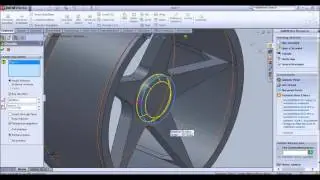 How to design and analysis the Car Wheel 4