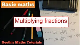 Key Stage 2 Maths - Multiplying fractions