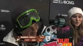 TTR Tricks - Marko Grilc Snowboarding tricks at Billabong Air&Style