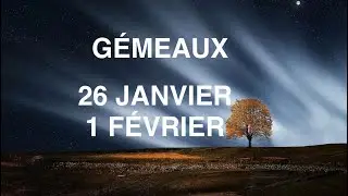 GÉMEAUX 26 JANVIER AU 1 FÉVRIER L’ILLUSION QUI VOUS EMPRISONNE 