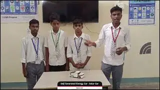 Self Generated Energy Car | Solar Car | Team: 10c |  Viksit Bharat Buildathon 2025