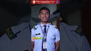 &bull; DCA Cadet 𝐒𝐡𝐥𝐨𝐤 𝐓𝐢𝐰𝐚𝐫𝐢 speaks on leadership & discipline.