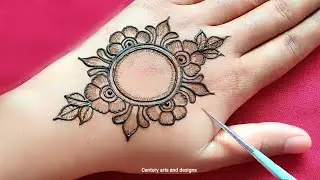 New stylish back hand mehndi design | Easy & simple mehndi design | mehndi ka design | mehndi design
