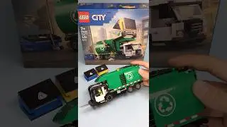LEGO City #60495 Recycling Truck set is ready to keep the Town clean ⚠️‼️#rlfm #reviews #gifted