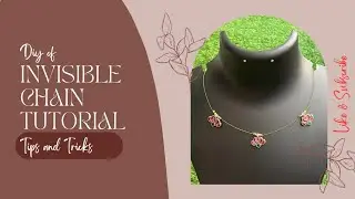 Invisible chain making tutorial | Diy Invisible chain | DIY jewellery | Trending kundan jewelleries