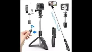 Selfie Stick L 02 Селфи палка 4 в 1