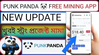 Punk panda New update Free mining app Join if you missed it