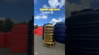 Tangki Air Stainless cocok buat rumah barumu!! #belanja #tandon #tangkiair #tokomaterial #shortvideo