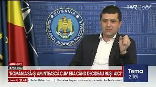 EXCLUSIV. Ministrul Apărării, Radu Miruța, despre ajutorul dat de Romania Ucrainei