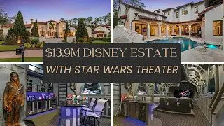 Inside a $13,995,000 Disney Estate with a Star Wars Millennium Falcon&ndash;Inspired Theater!