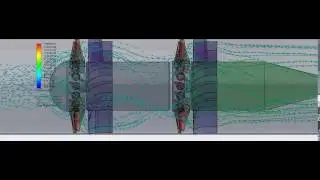 NM Design Office - Double Axial Fan with guide vanes CFD analysis