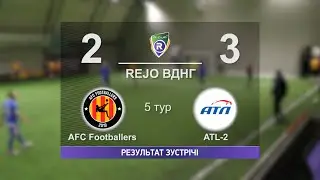 AFC Footballers 2-3 ATL-2   R-CUP XX  #stopthewar