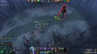 Near Death In Base Kill!!-Dota 2