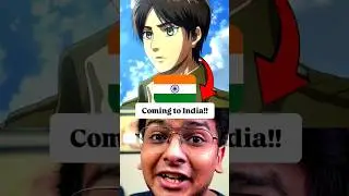 Attack on Titan Director is Coming to India?! 😱 #animeindia