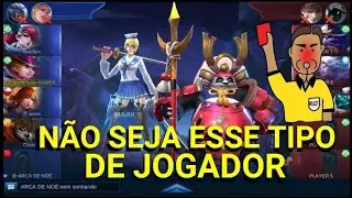 N&Atilde;O SEJA ESSE TIPO DE JOGADOR - MOBILE LEGENDS #StreamCraft