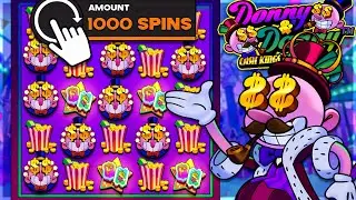 I Did 1000 SPINS On DONNY & DANNY SLOT!! (NEW)