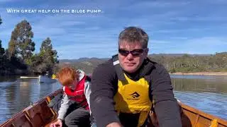 Dinghy Cruising the Derwent River #woodenboats #outdoorkids #sailing #tasmania #dinghy