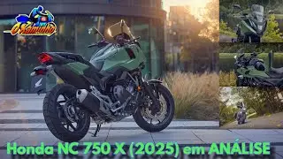 HONDA NC 750X (2025) em ANÁLISE ⁉️🔝🏍️