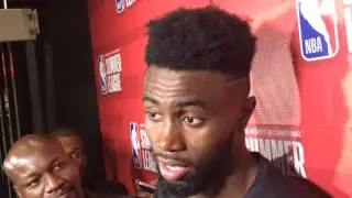 Jaylen Brown reacts to amazing dunk in Boston Celtics summer league action