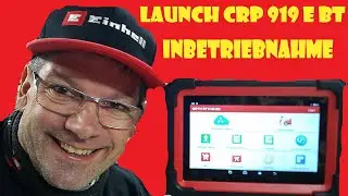 Launch CRP919E BT INBETRIEBNAHME PKW Diagnoseger&auml;t  @allroundharry