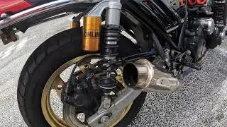CBX1000 TITANIUM EXHAUST SOUND F1SOUND #cbx1000 #honda #exhaust