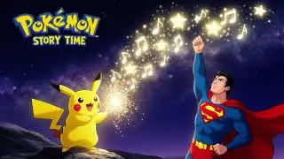 Pok&eacute;mon Story Time: Pikachu & Superman End the Day the Statues Woke Up