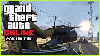GTA 5 HEISTS GAMEPLAY - GTA 5 ONLINE HEIST DLC 