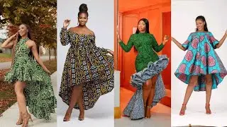 High Low Dresses 2025 | Stunning Ankara Dresses