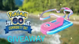 SEPTEMBER COMMUNITY DAY TICKET GIVEAWAY | POKEMON GO |