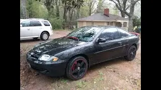 I finally got a car:-). 2004 Chevrolet Cavalier Coupe 2D