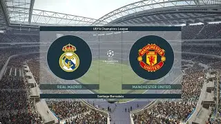 REAL MADRID VS MANCHESTER UNITED l PES 2019 l MASTER LEAUGE
