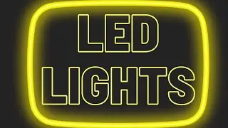LED Vanity Mirror Lights Kit Installation + Review | Laundry Talk