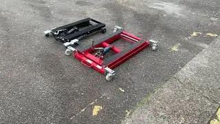 B2 superlift Motorcycle hydraulic scissor lift Cruisers or Harley Davidson @CustomCruisersLimited
