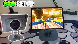 ЛУЧШАЯ бюджетная мобильная игровая система (подставка + кулер)