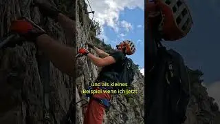 Klettersteig Tipps f&uuml;r Anf&auml;nger Nr11: Abstand halten