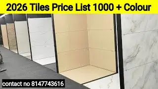 2026 Tiles Price List : 2/4 Size 1000 + colour available one showroom in jigani,contact no8147743616
