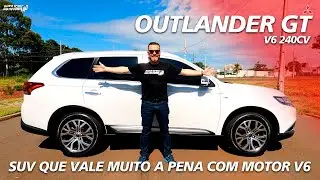 MITSUBISHI OUTLANDER GT V6 - SUV Que Vale Muito A Pena Ter Na Garagem