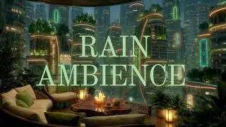 Neon Rain in a Solarpunk City &ndash; 4 Hours of Cozy Ambient Music