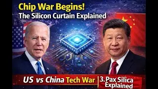 Chip War Begins! The Silicon Curtain Explained | US vs China Tech War@Thehinduanalysis24h