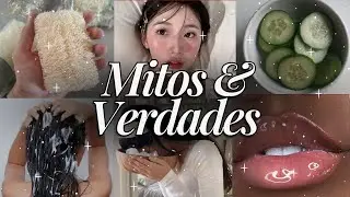 MITOS e VERDADES de BELEZA | Desvendando os Segredos | Dicas de BELEZA da internet que são FALSOS✨🧠🌷