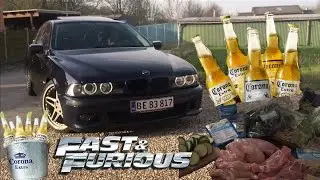 BMW E39 DIARY002 - grilling like in The Fast&Furious, chill out and car cuts off