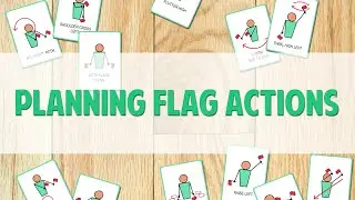Flag Planning with Flag Action Cards for #primarysingingtime