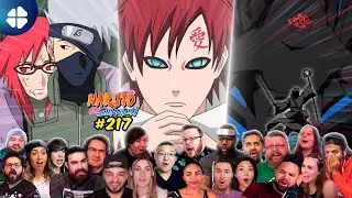 Shippuden Episode 217 Mega Reaction Mashup | ナルト 疾風伝] [海外の反応]